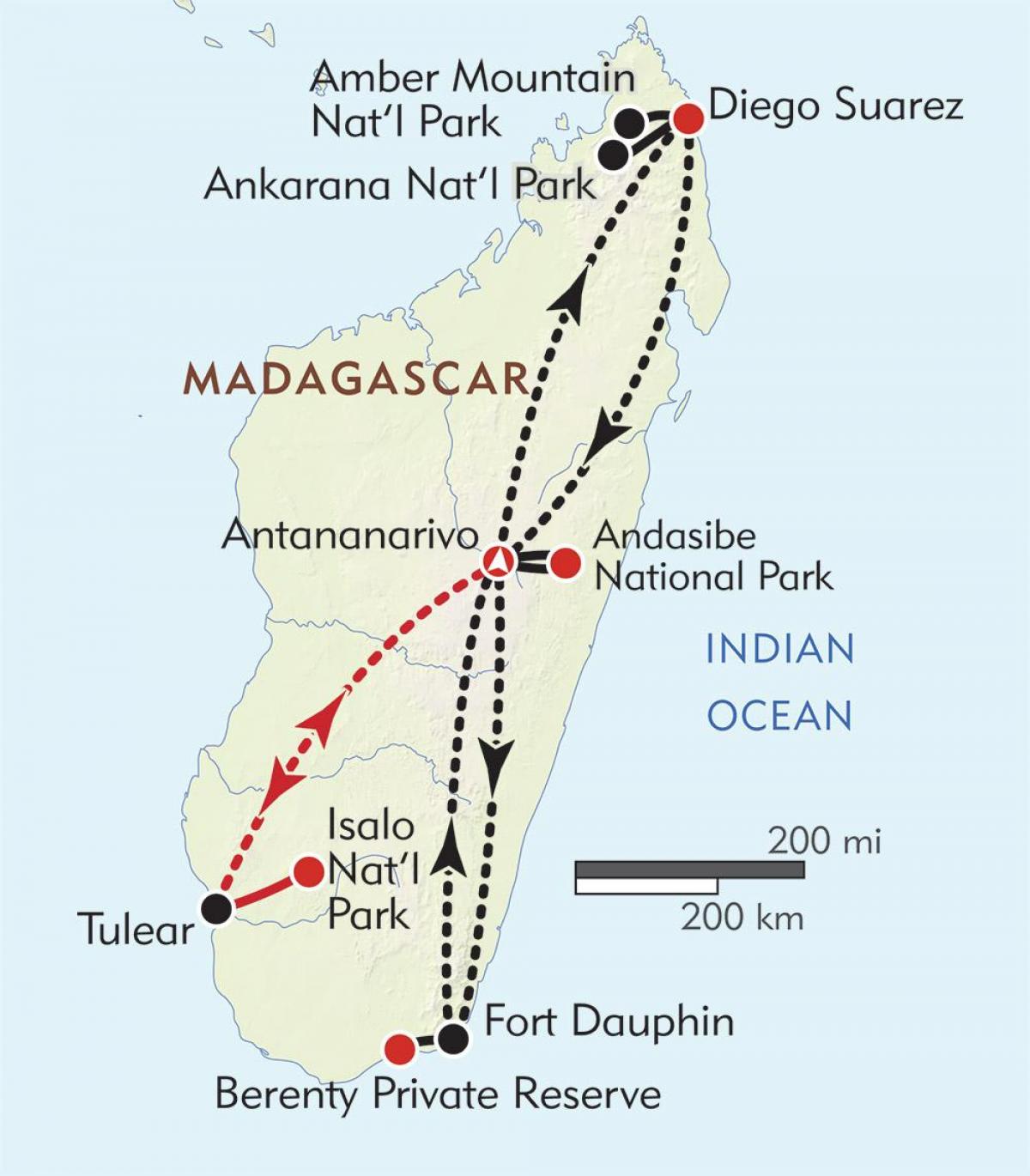 toliara, Мадагаскар карта